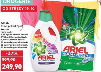 Kaufland Ariel prací prostředek nabídka
