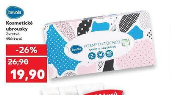 Kaufland Bevola kosmetické ubrousky nabídka