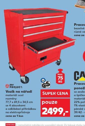 Kaufland Vozík na nářadí nabídka