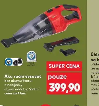 Kaufland Aku ruční vysavač nabídka
