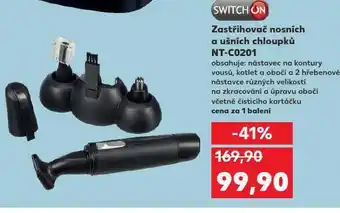 Kaufland Zastřihovač nosnch a ušních chloupků nabídka