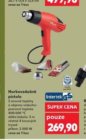 Kaufland Horkovzdušná pistole nabídka