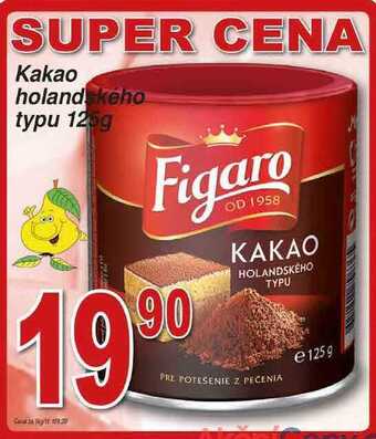 Hruška Figaro kakao holandského typu 125g nabídka