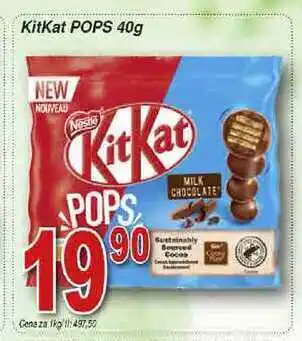 Hruška Nestlé kit kat pops 40g nabídka