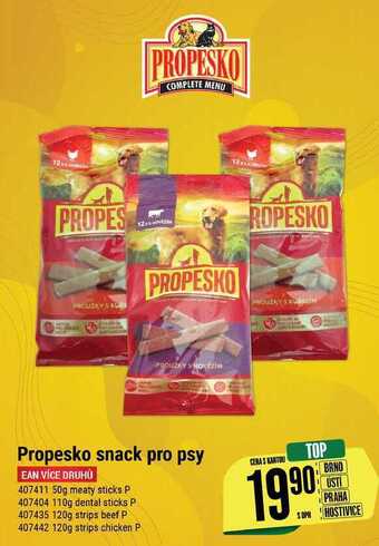 Tamda Foods Propesko snack pro psy nabídka