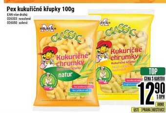 Tamda Foods Pex kukuřičné křupky 100g nabídka