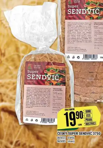Tamda Foods Český super sendvič 375g nabídka