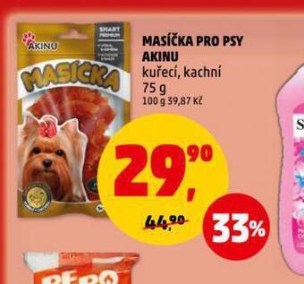 Penny Market Akinu masíčka pro psy nabídka