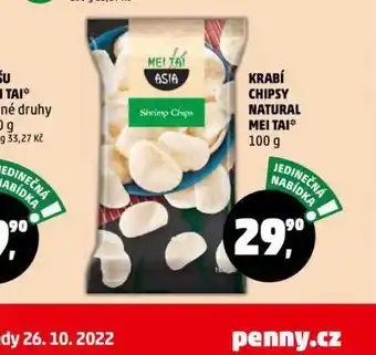 Penny Market Kraví chipsy natural mei tai nabídka