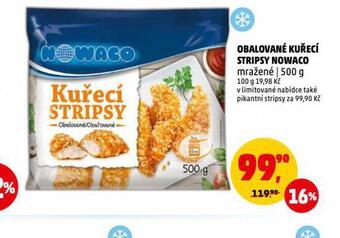 Penny Market Obalované kuřecí stripsy nowaco nabídka