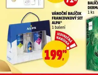 Penny Market Alpa vánoční balíček nabídka