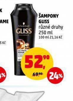 Penny Market Gliss šampon nabídka