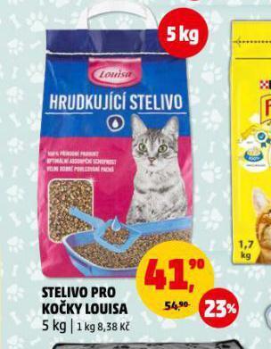 Penny Market Louisa stelivo pro kočky nabídka
