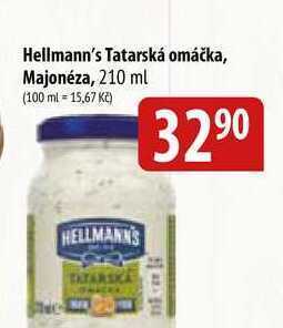 Bala Hellmann's tatarská omáčka, majonéza, 210 ml nabídka