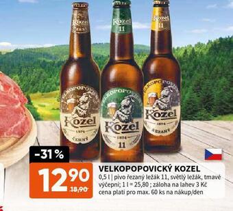 Terno Pivo velkopopovický kozel nabídka