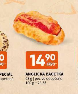 Terno Anglická bagetka nabídka