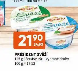 Terno Président svěží nabídka