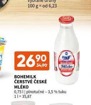 Terno Bohemilk čerstvé české mléko nabídka