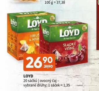 Terno Loyd čaj nabídka