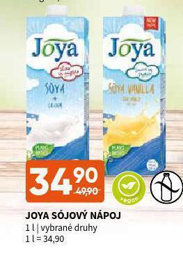 Terno Joya sójový nápoj nabídka