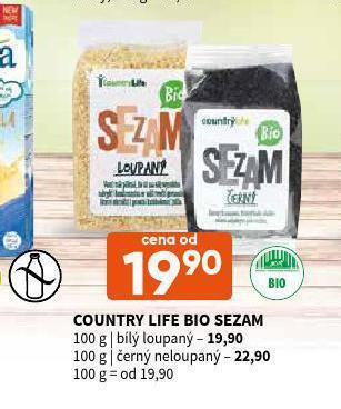 Terno Country life bio sezam nabídka