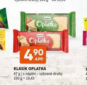 Terno Klasik oplatka nabídka