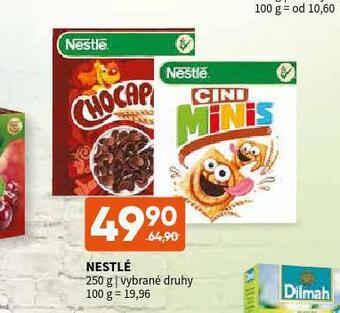 Terno Nestlé dětské cereálie nabídka