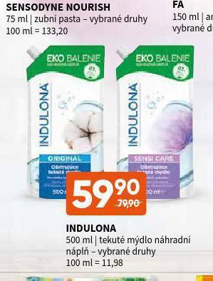 Terno Indulona tekuté mýdlo nabídka
