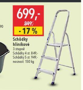 Globus Schůdky hliníkové nabídka