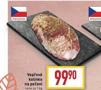 Billa Vepřové kolínko na pečení nabídka