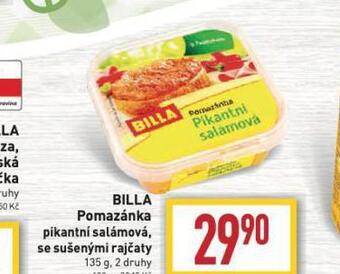 Billa Pomazánka nabídka