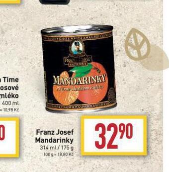 Billa Franz josef mandarinky nabídka
