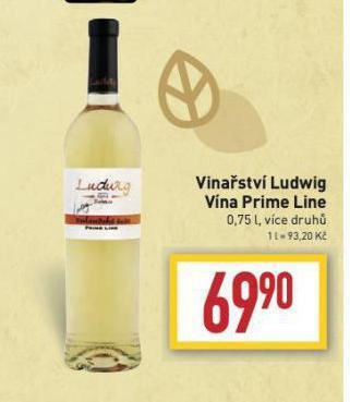 Billa Vinařství ludwig nabídka