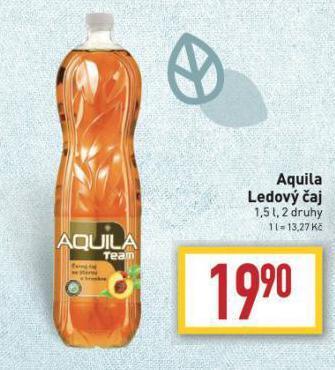 Billa Aquila ledový čaj nabídka