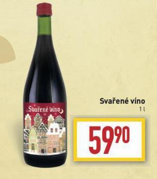 Billa Svařené víno nabídka