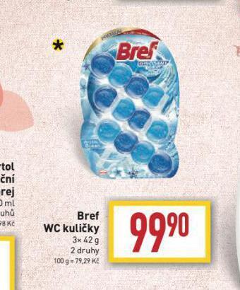 Billa Bref wc kuličky nabídka