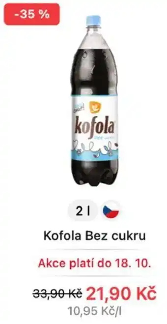 Kofola Bez cukru 2 L