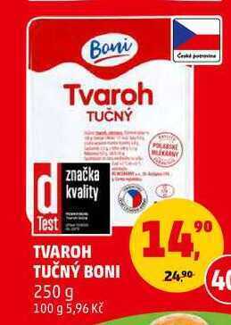 Penny Market Tvaroh tučný boni, 250 g nabídka