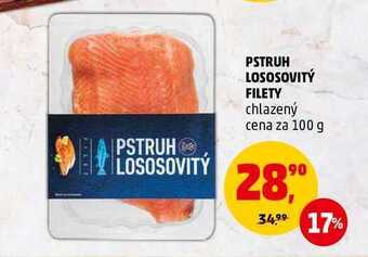 Penny Market Pstruh lososovitý filety, 100 g nabídka