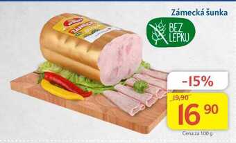 Kubík potraviny Krásno zámecká šunka 100 g nabídka
