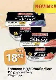 Coop Ehrmann high protein skyr 150 g vybrané druhy nabídka