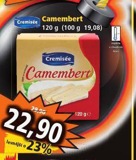 Norma Camembert nabídka