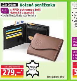 Norma Kožená peněženka nabídka