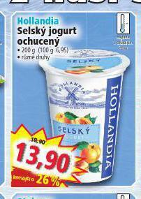 Norma Hollandia selský jogurt nabídka