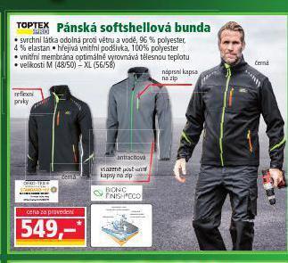 Norma Pánská softshellová bunda nabídka