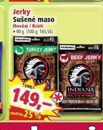 Norma Jerky sušené maso nabídka