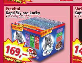 Prevital kapsičky pro kočky