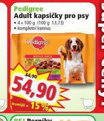 Norma Pedigree kapsičky pro psy nabídka