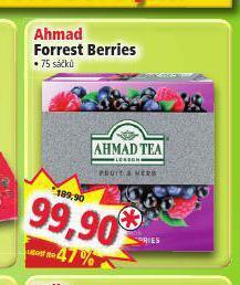 Norma Ahmad čaj nabídka