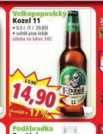 Norma Pivo velkopopovický kozel nabídka